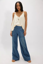 Load image into Gallery viewer, FREE PEOPLE-BREEZY DENIM PULL ON IN COBALT
