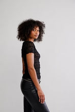 Load image into Gallery viewer, FREE PEOPLE-ANGELINA LACE TEE
