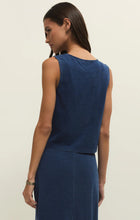 Load image into Gallery viewer, Z SUPPLY-NOELLE JERSEY DENIM TOP
