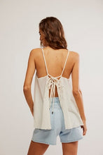Load image into Gallery viewer, FREE PEOPLE-LAST DANCE APRON TOP IVORY
