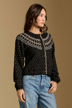 Load image into Gallery viewer, SALT WATER LUXE- JOSS BLACK SWEATER
