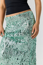 Load image into Gallery viewer, FREE PEOPLE- PARTY TRICK HALF SLIP SKIRT
