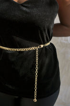 Load image into Gallery viewer, ETTIKA-GOLD RUSH CHAIN LINK BELT
