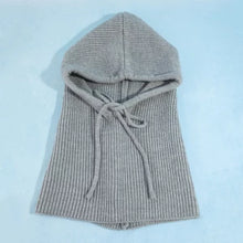 Load image into Gallery viewer, FAME- RIBBED KNIT HOODIE
