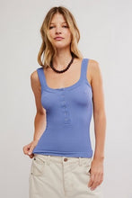 Load image into Gallery viewer, FREE PEOPLE-CLEAN SLATE HENLEY IN PERI

