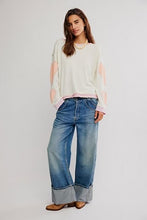 Load image into Gallery viewer, FREE PEOPLE-YOU’RE A STAR TEE MINT HEART COMBO
