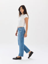 Load image into Gallery viewer, DAZE-REBEL MID RISE SLIM STRAIGHT JEAN
