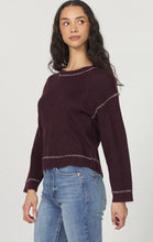Load image into Gallery viewer, ANOTHER LOVE-MILLIE SWEATER BORDEAUX
