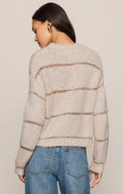 Load image into Gallery viewer, Z SUPPLY-SHINE BRIGHT SWEATER IN FROSTED PEARL
