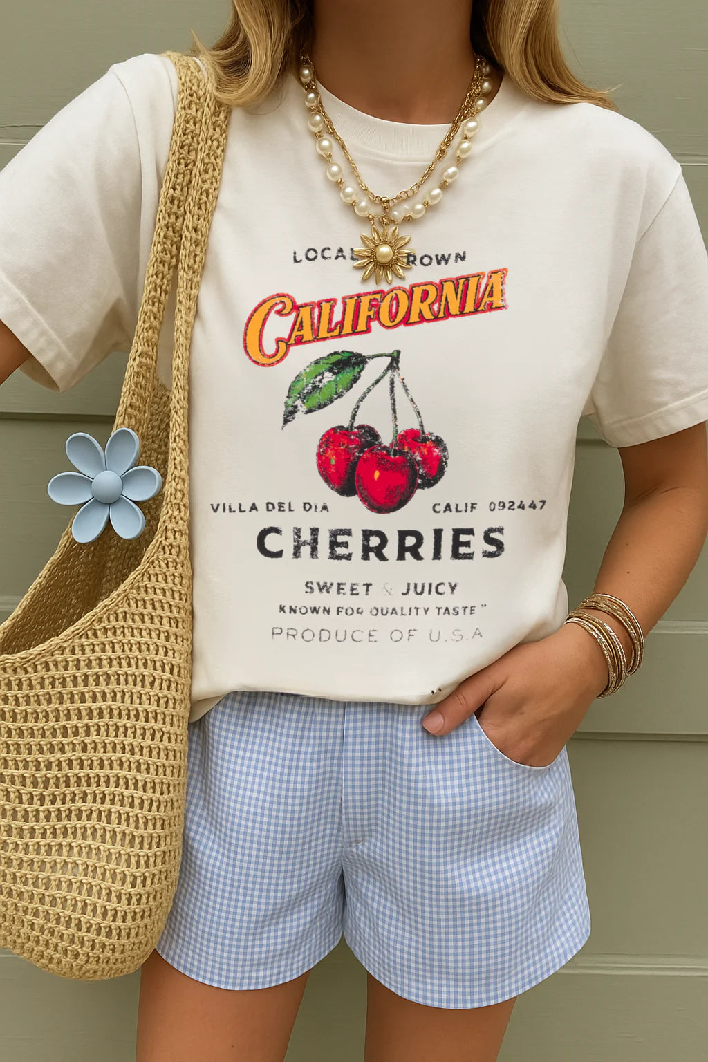 SUNNY SOMEWHERE-EVERYDAY TEE