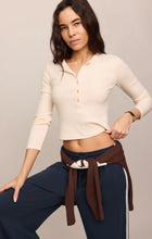 Load image into Gallery viewer, Z SUPPLY-ALL IN HENLEY TOP

