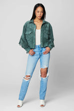 Load image into Gallery viewer, BLANK NYC-OLIVE BRANCH SHACKET
