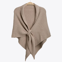 Load image into Gallery viewer, HANA-COZY SOLID KNIT WRAP SHAWL

