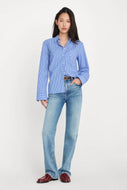 GOOD AMERICAN-SOFT TECH GOOD TRUE STRAIGHT JEANS