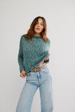 Load image into Gallery viewer, FREE PEOPLE-OPAL SWEATER IN RAINFOREST
