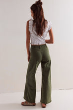 Load image into Gallery viewer, FREE PEOPLE-LIBRE WIDE LEG PANT IN THYME
