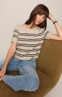 Z SUPPLY-GATEWOOD STRIPE SWEATER TEE