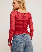 Load image into Gallery viewer, FREE PEOPLE-MOST LIKELY LAYERING TOP GLASS ROSES
