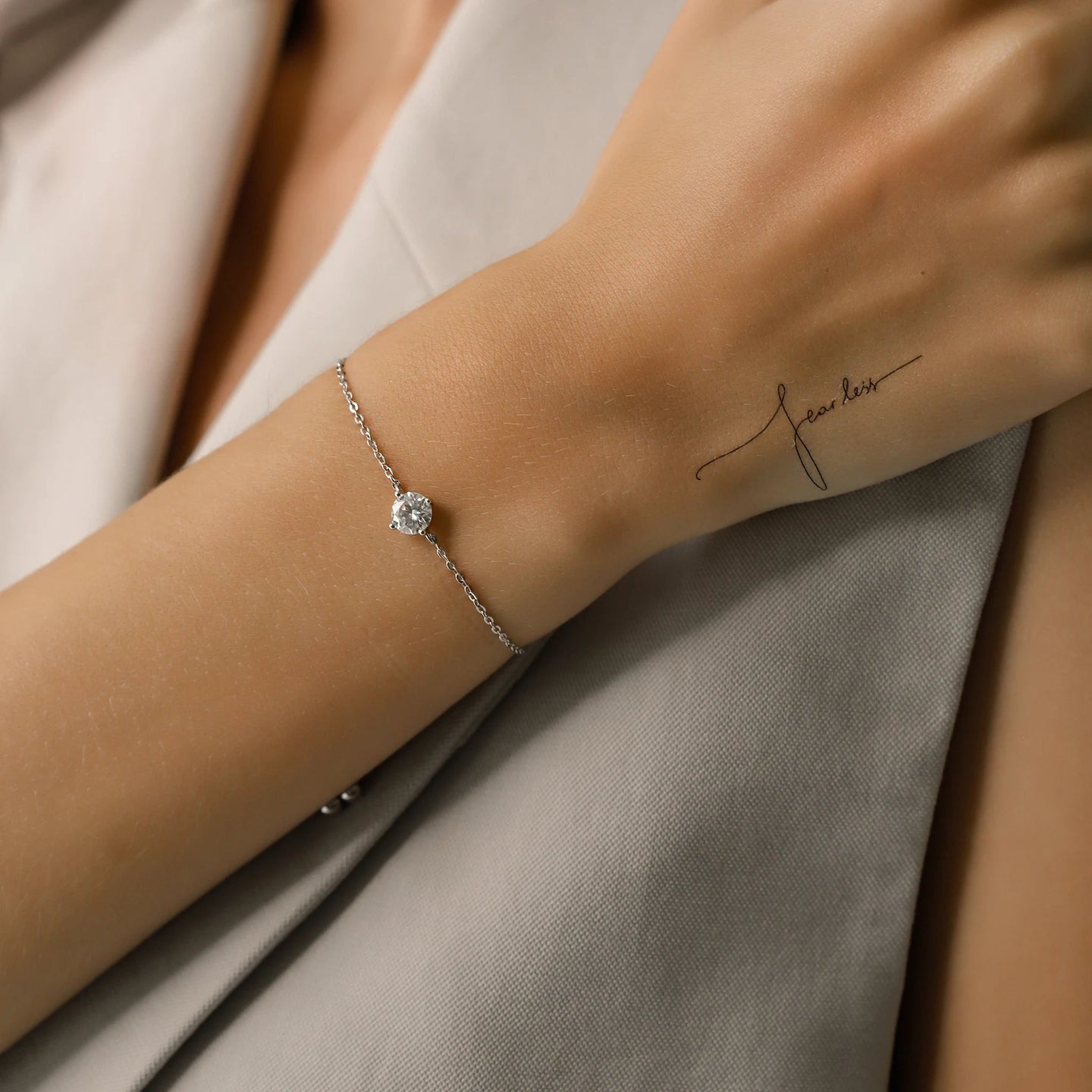ARTIZAN JOYERIA- SOLITAIRE ADJUSTABLE BRACELET