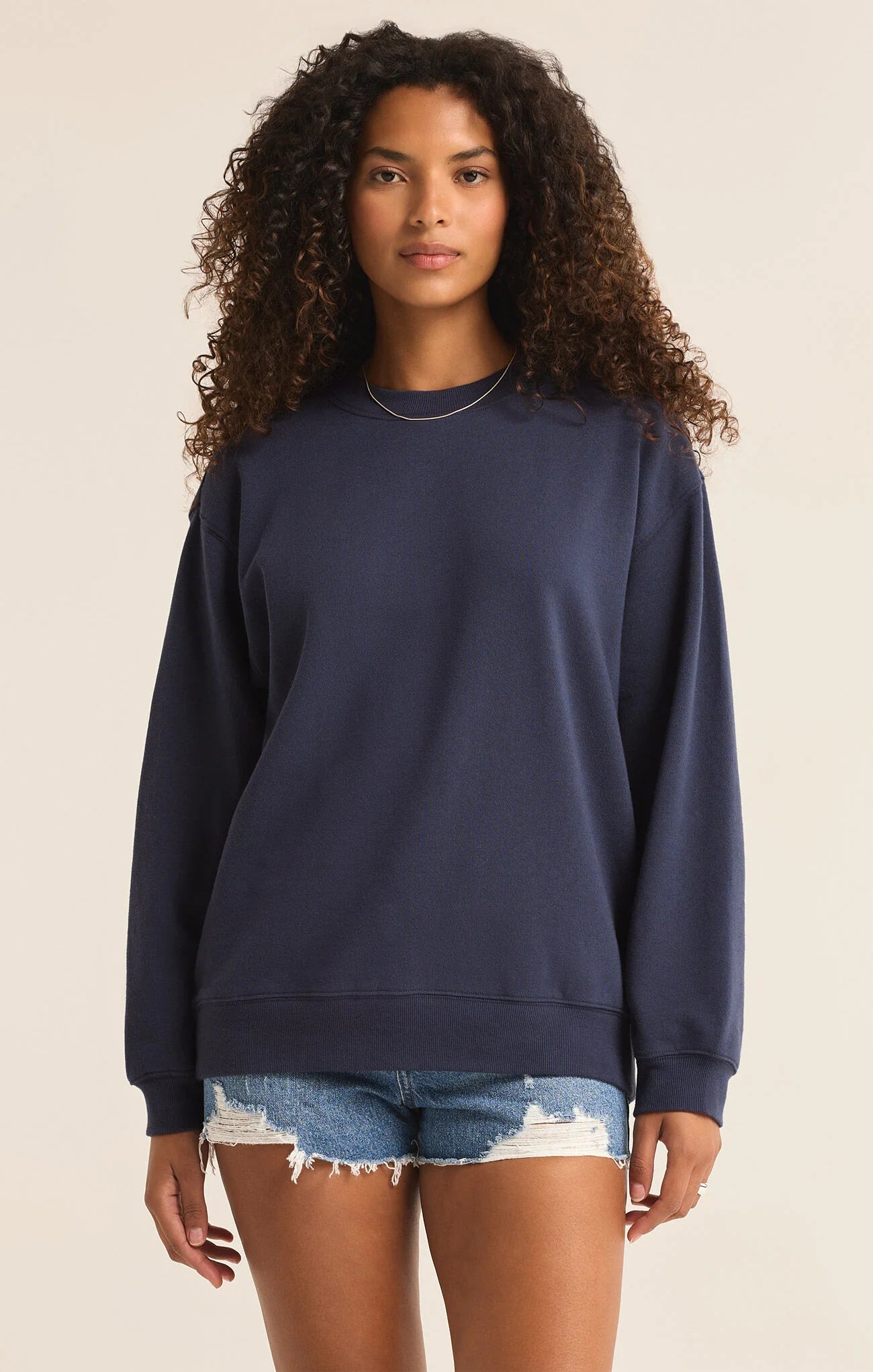 Z Supply-oversized Sweatshirt