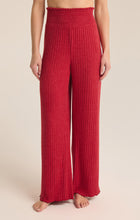 Load image into Gallery viewer, Z SUPPLY- DAWN SMOCKED RIB PANT RED

