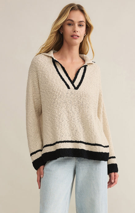 Z Supply-hammond Polo Sweater