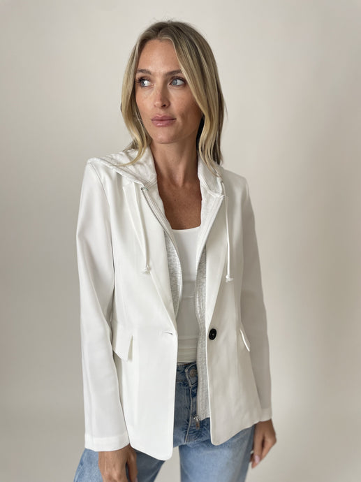 Six Fifty blazer with hoodie