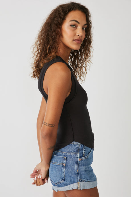 Free People Kate Relaxed Tee