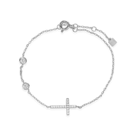 ARTIZAN JOYERIA- FINE CROSS BRACELET