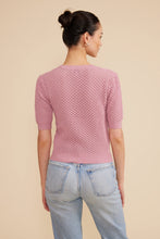 Load image into Gallery viewer, LUCY PARIS-ELISE KNIT TOP ROSE PINK
