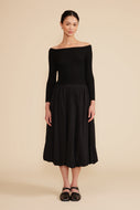 Lucy Paris-otis Knit Top Black