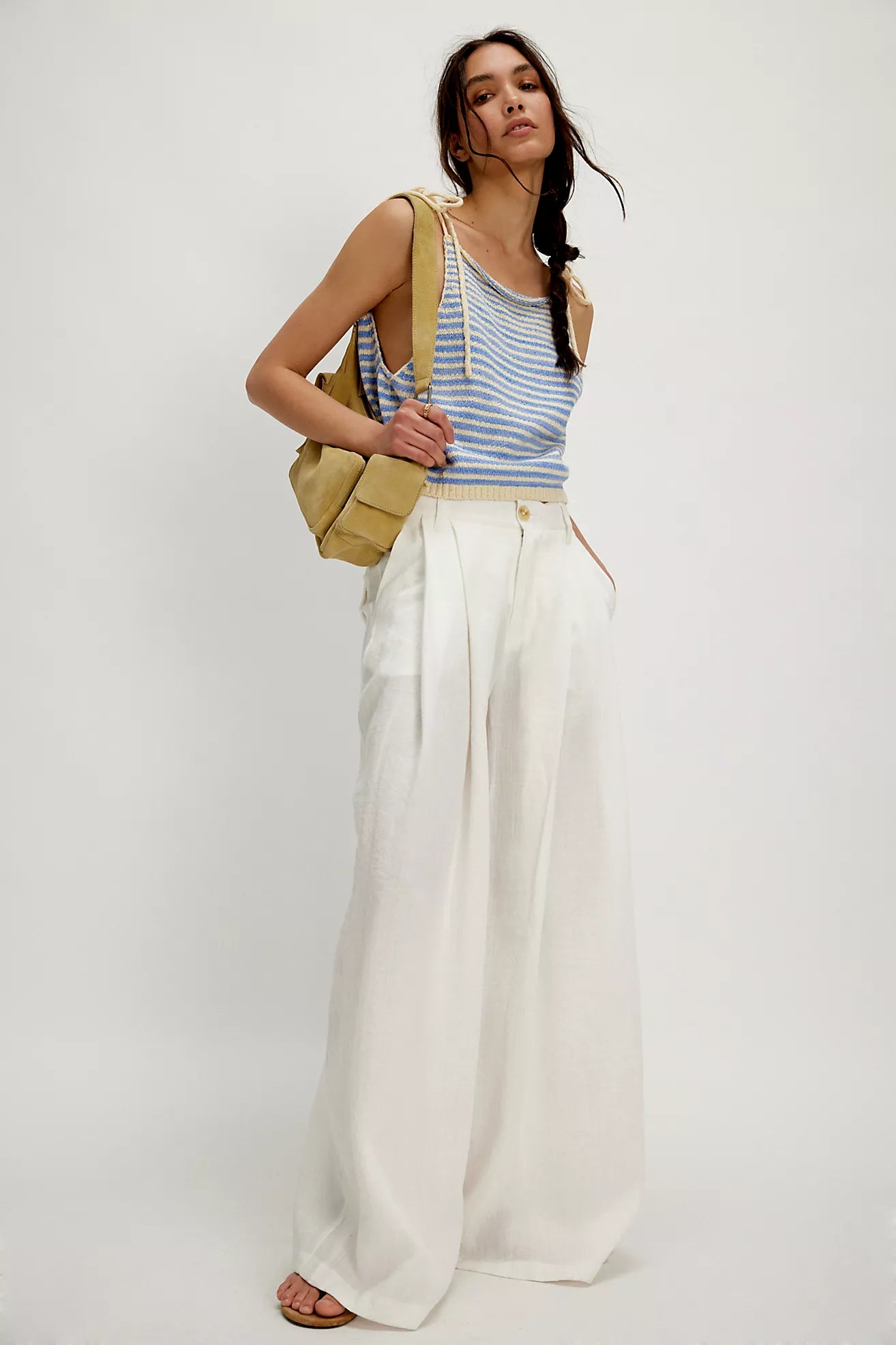 FREE PEOPLE-CLAIRE TANK GRANADA SKY COMBO