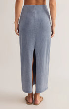 Load image into Gallery viewer, Z SUPPLY-GAIL JERSEY DENIM MIDI SKIRT
