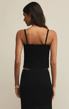 Load image into Gallery viewer, Z SUPPLY-FERNANDO CROCHET TOP BLACK

