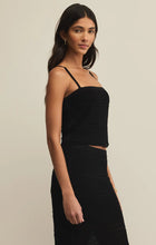 Load image into Gallery viewer, Z SUPPLY-FERNANDO CROCHET TOP BLACK
