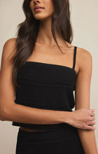 Load image into Gallery viewer, Z SUPPLY-FERNANDO CROCHET TOP BLACK
