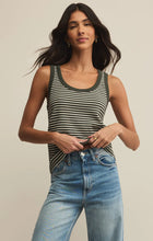 Load image into Gallery viewer, Z SUPPLY-ELIN STRIPE RIB TANK

