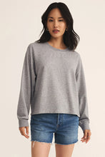 Load image into Gallery viewer, Z SUPPLY-ELLIS SWEATSHIRT CLASSIC HEATHER GREY
