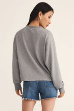 Load image into Gallery viewer, Z SUPPLY-ELLIS SWEATSHIRT CLASSIC HEATHER GREY
