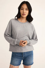 Load image into Gallery viewer, Z SUPPLY-ELLIS SWEATSHIRT CLASSIC HEATHER GREY
