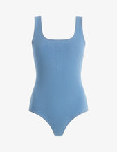 Load image into Gallery viewer, COMMANDO-DENIM SQUARENECK BODYSUIT
