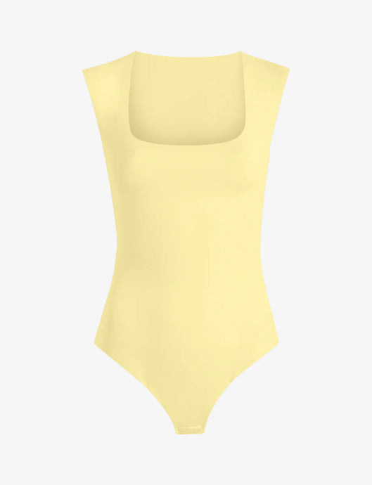 Commando-neoprene Cap Sleeve Bodysuit Sun