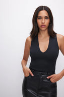 Good American-scuba Deep V Neck Bodysuit