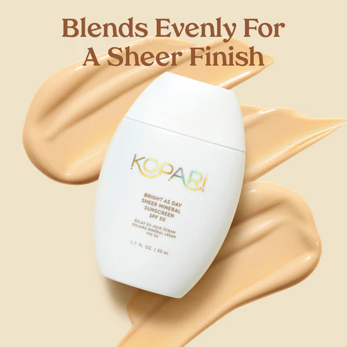 KOPARI-1.7 OZ BRIGHT AS DAY SHEER MINERAL SUNSCREEN SPF 50