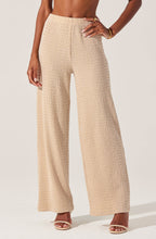 Load image into Gallery viewer, ASTR THE LABEL-KEIR TEXTURED KNIT PANTS
