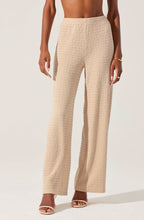 Load image into Gallery viewer, ASTR THE LABEL-KEIR TEXTURED KNIT PANTS
