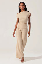 Load image into Gallery viewer, ASTR THE LABEL-KEIR TEXTURED KNIT PANTS
