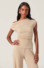 Load image into Gallery viewer, ASTR THE LABEL-KEIR ONE SHOULDER TEXTURED TOP
