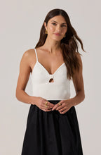 Load image into Gallery viewer, ASTR THE LABEL-CONTRAST MIXED MEDIA MIDI DRESS
