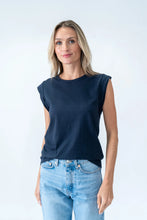 Load image into Gallery viewer, Six Fifty Caroline Tee – Navy

